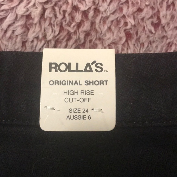 Rollas High Waisted Jean Shorts - Picture 5 of 5